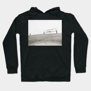 Wright brothers Kitty Hawk glider, 1902 (C023/6443) Hoodie